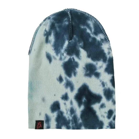 Cozy Sleek and Fitted Tie-Dye Knit Beanie for Effortless Style and Warmth Unisex - Picture 2 of 5